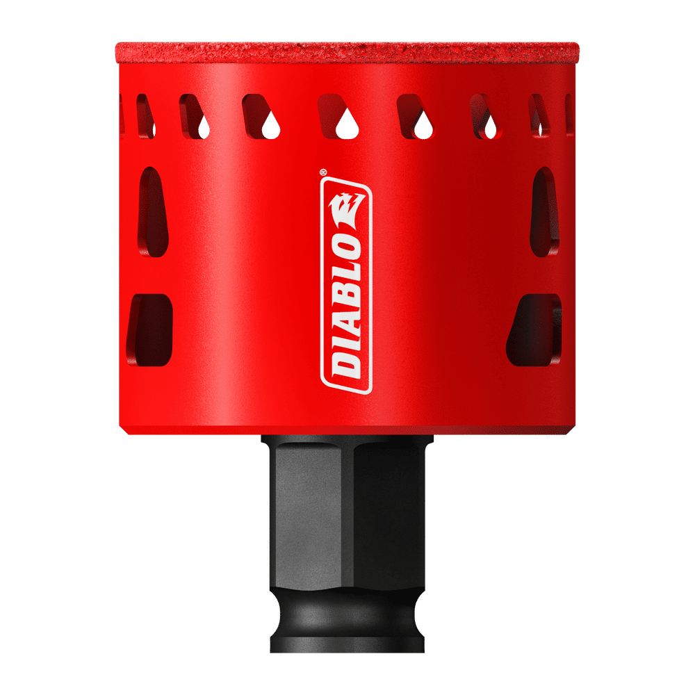 Diablo 2 in. Diamond Grit 5.52 in. L X 1/4 in. D Hole Saw