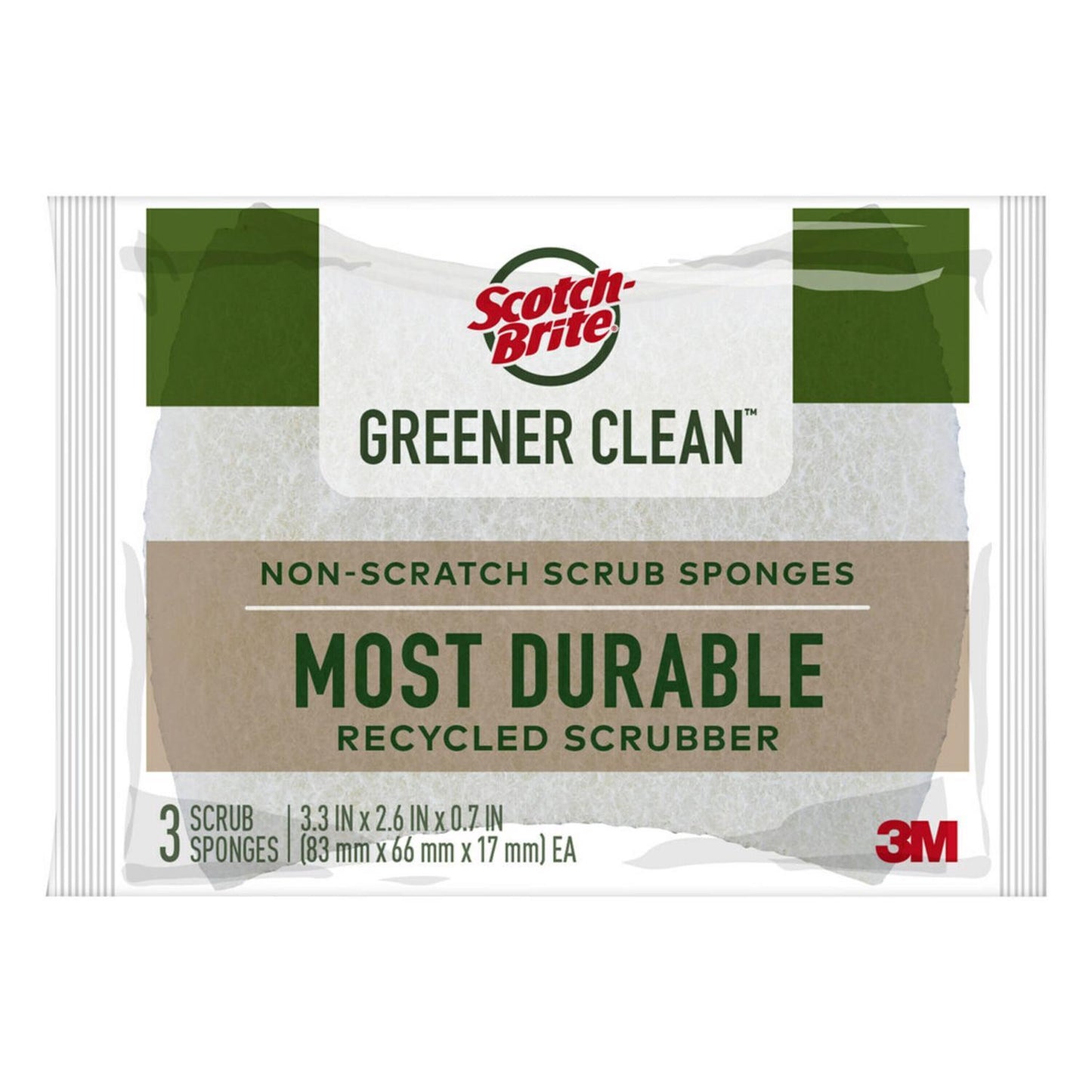 SB SCRUB SPNG GRNCLN 3PK