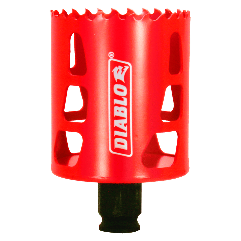 Diablo Snap-Lock Plus 2-1/4 in. Bi-Metal 2-3/8 in. L Hole Saw Arbor Included