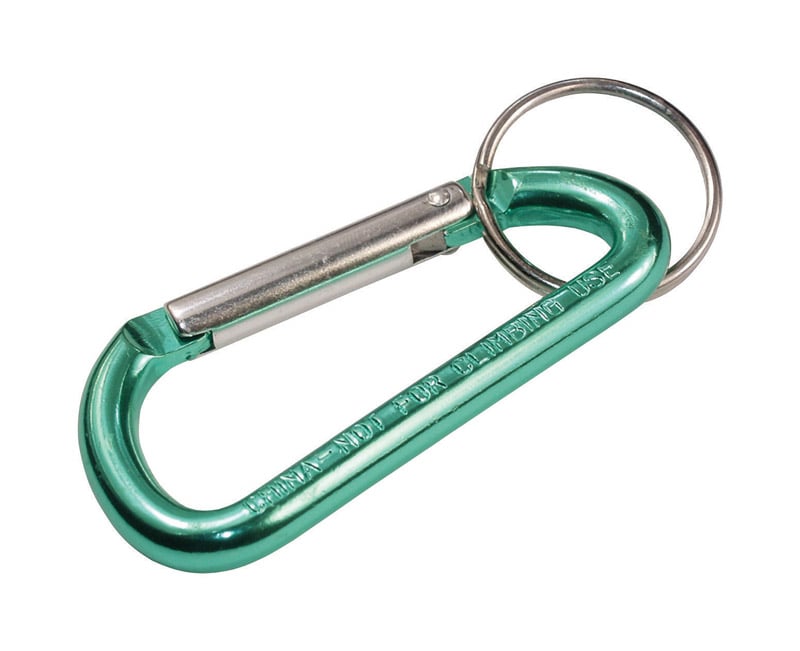 HILLMAN Aluminum Multicolored Carabiner Clip Hook Carabiner Key Chain
