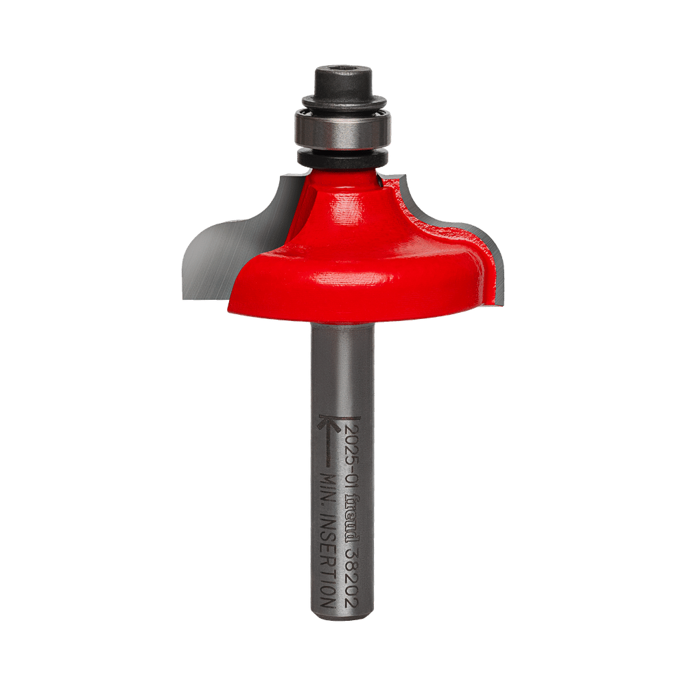 Freud 1-1/4 in. D X 1-1/4 in. X 2-1/8 in. L Carbide Ogee Fillet Router Bit