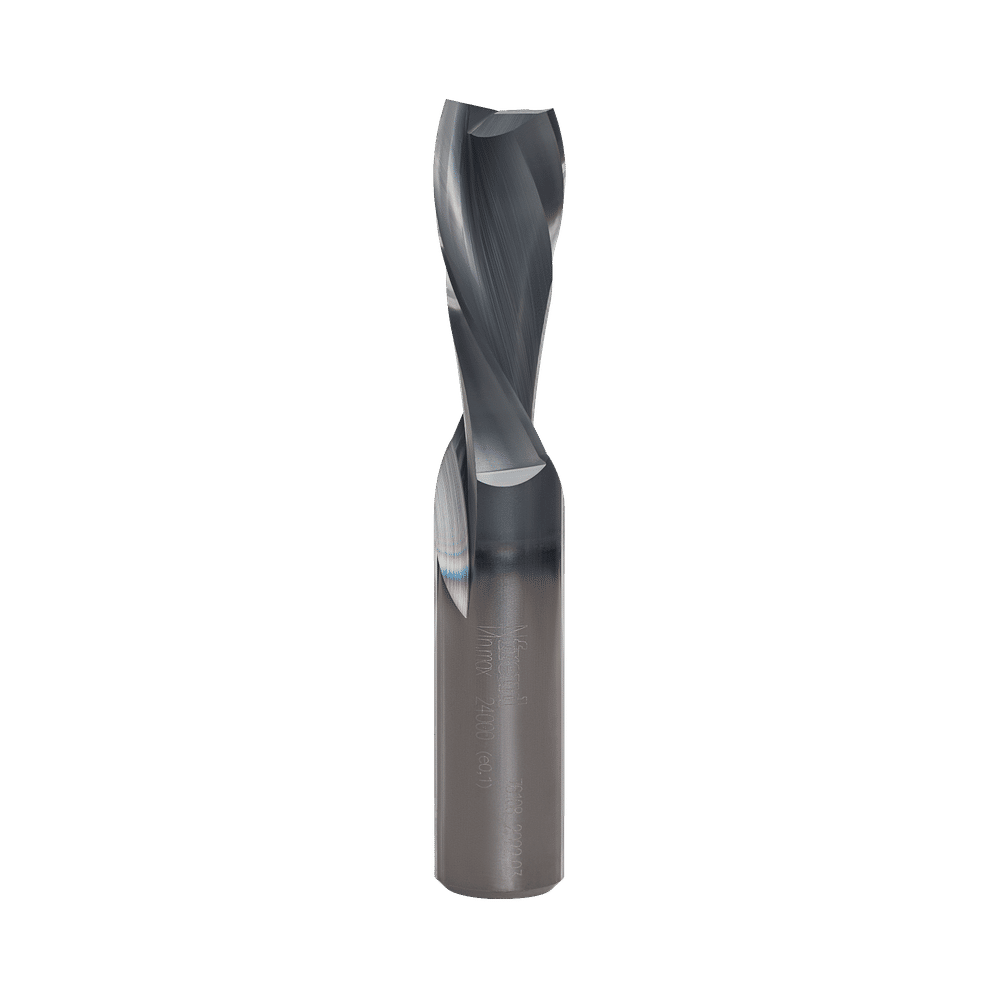 Freud 1/2 in. D X 1/2 in. X 3 in. L Carbide Down Spiral Router Bit