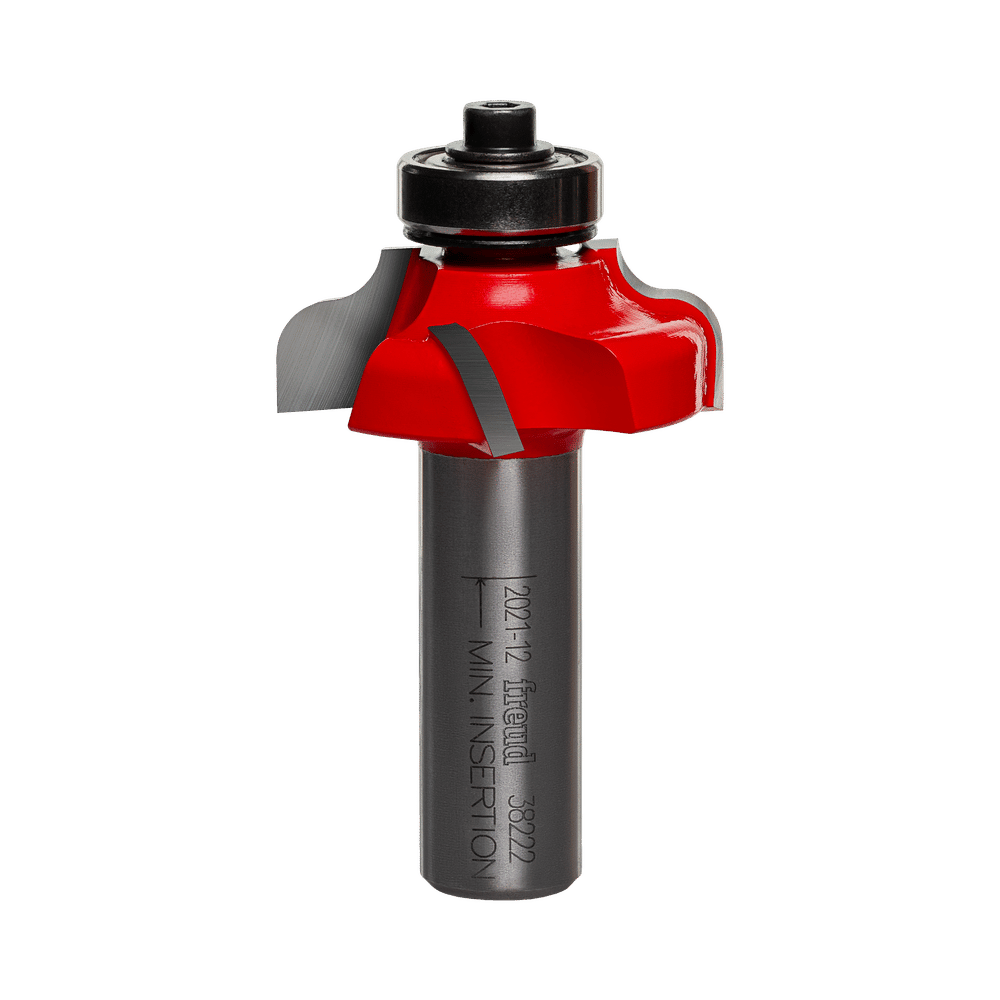 Freud 1-3/8 in. D X 1-3/8 in. X 2-1/4 in. L Carbide Ogee Fillet Router Bit