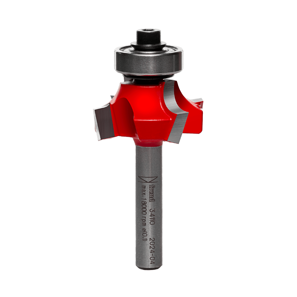 Freud 1-1/8 in. D X 1/4 in. X 2-3/16 in. L Carbide Rounding Over Router Bit