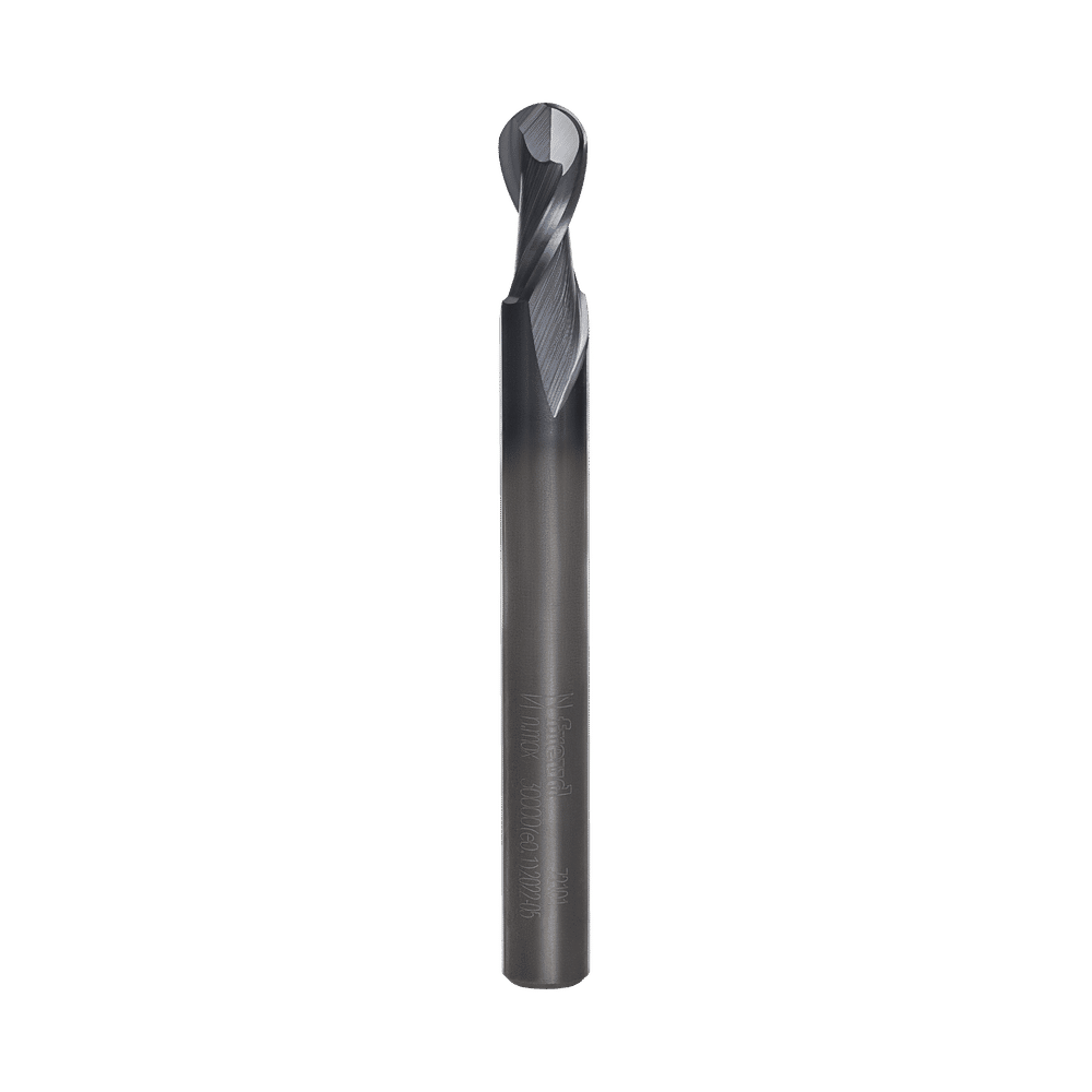 Freud 1/4 in. D X 1/8 in. X 2-1/2 in. L Carbide Tipped Ball Nose Up Spiral Bit