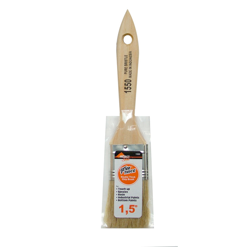 Linzer 1-1/2 in. Double Thick Flat Chip Brush