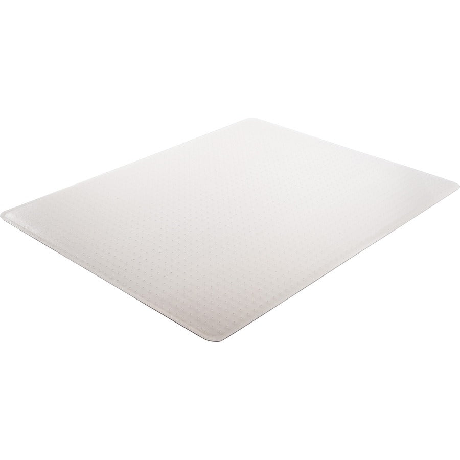 Deflecto ExecuMat for Carpet - Carpeted Floor - 60" Length x 46" Width x 0.333" Thickness - Vinyl - Clear - 1 Each