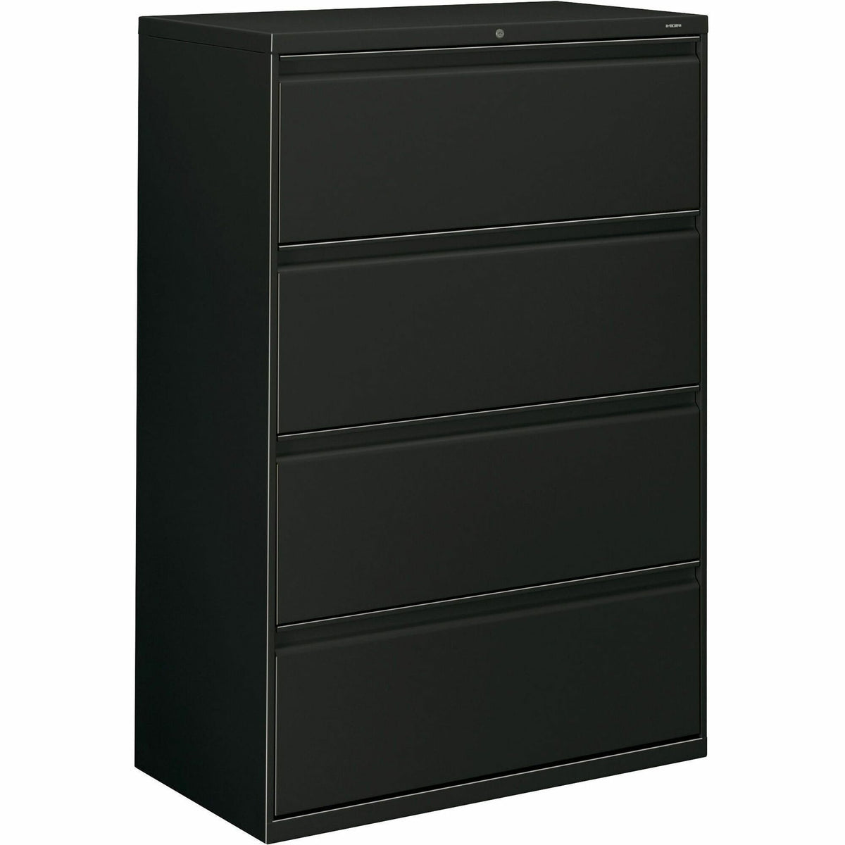 HON 800 Series Lateral File - 4-Drawer - 36" Width x 19.3" Depth x 53.3" Height - 4 x Drawer(s) - Legal, Letter - Latera