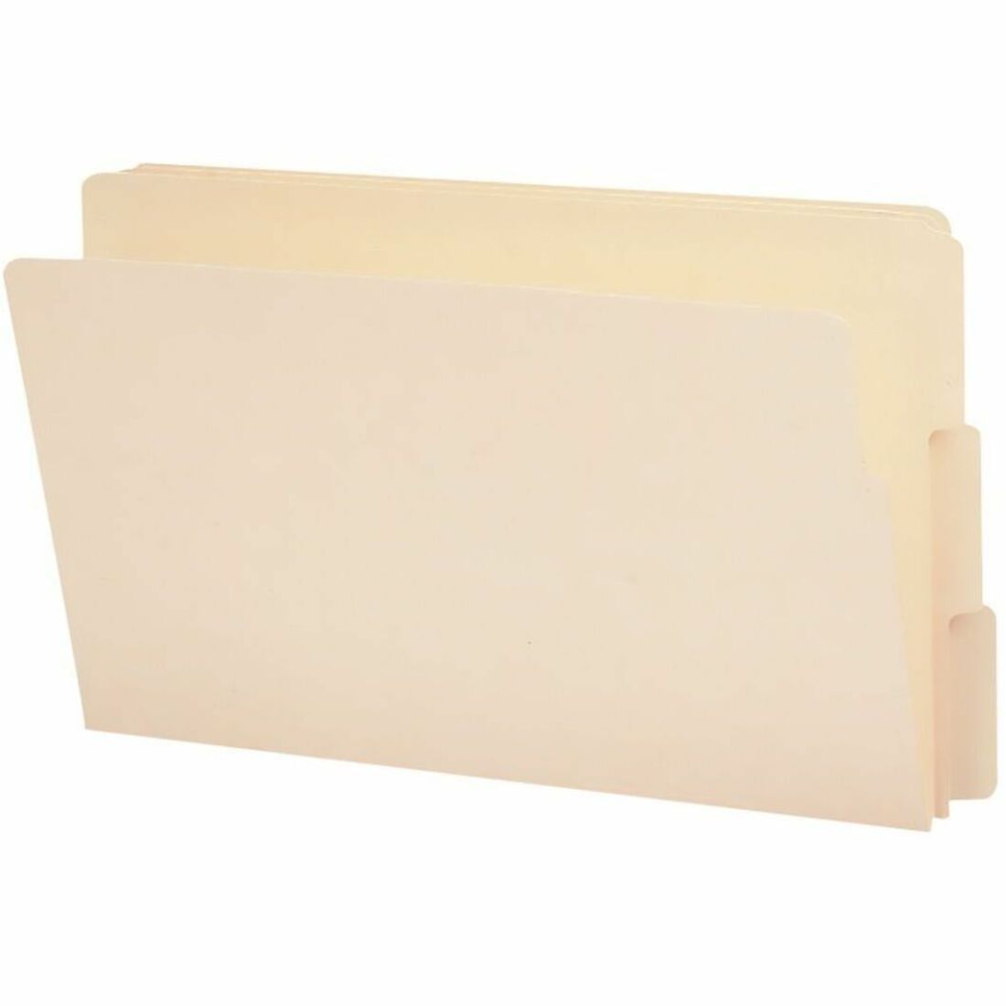 Smead Shelf-Master 1/3 Tab Cut Legal Recycled End Tab File Folder - 8 1/2" x 14" - 3/4" Expansion - End Tab Location - 1