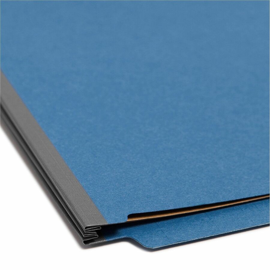 Smead Straight Tab Cut Legal Recycled Classification Folder - 8 1/2" x 14" - 2" Expansion - 2 x 2S Fastener - 2" for Fol