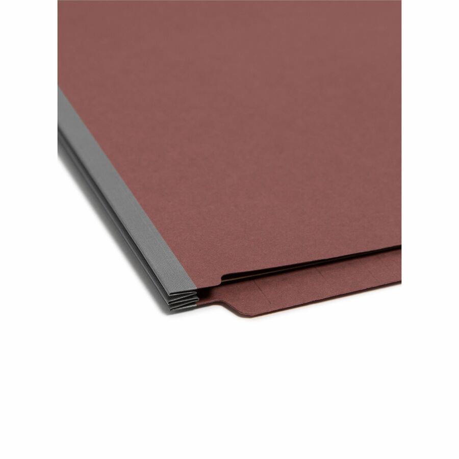 Smead 1/3 Tab Cut Legal Recycled Classification Folder - 8 1/2" x 14" - 3" Expansion - 2 x 2S Fastener - 2" for Folder,