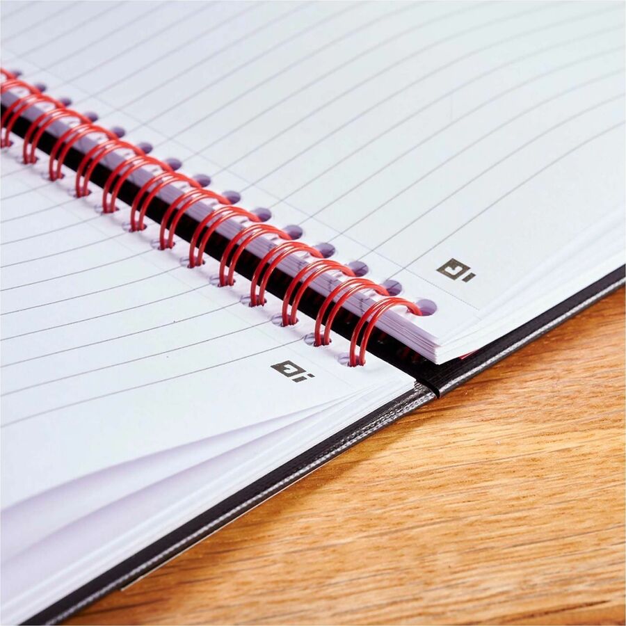 ACCO Hardcover Business Notebook - 70 Sheets - Double Wire Spiral - 24 lb Basis Weight - Letter - 8 1/2" x 11" Sheet Siz