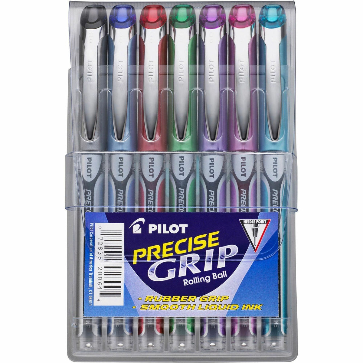 Pilot Extra-Fine Capped Rolling Ball Pens - Extra Fine 0.5 mm Point Size - Black, Red, Blue, Green, Purple, Pink, Turquo
