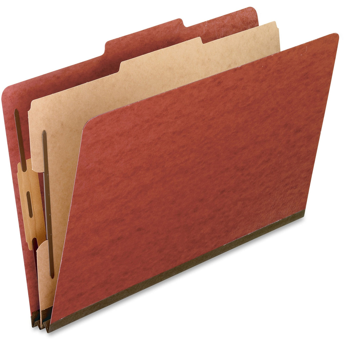 Pendaflex 2/5 Tab Cut Legal Recycled Classification Folder - 8 1/2" x 14" - 2" Expansion - 4 Fastener - 2" for Folder, 1