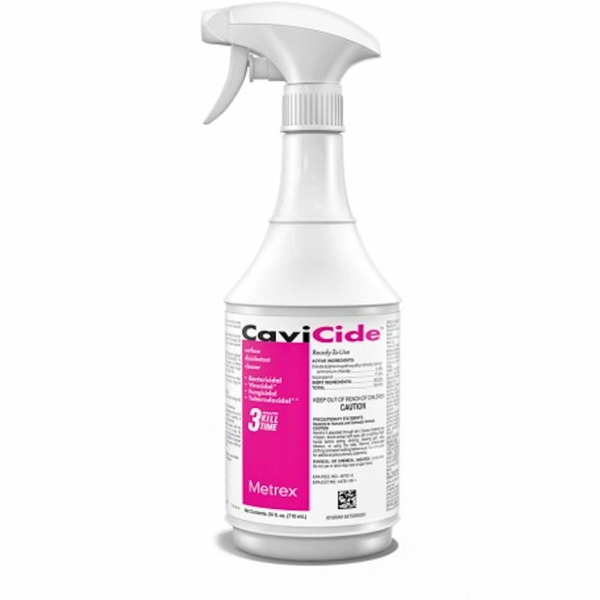 Cavicide Surface Disinfectant Spray Cleaner - 24 fl oz (0.8 quart) - Recommended For: Fungi Remover - 1 Each