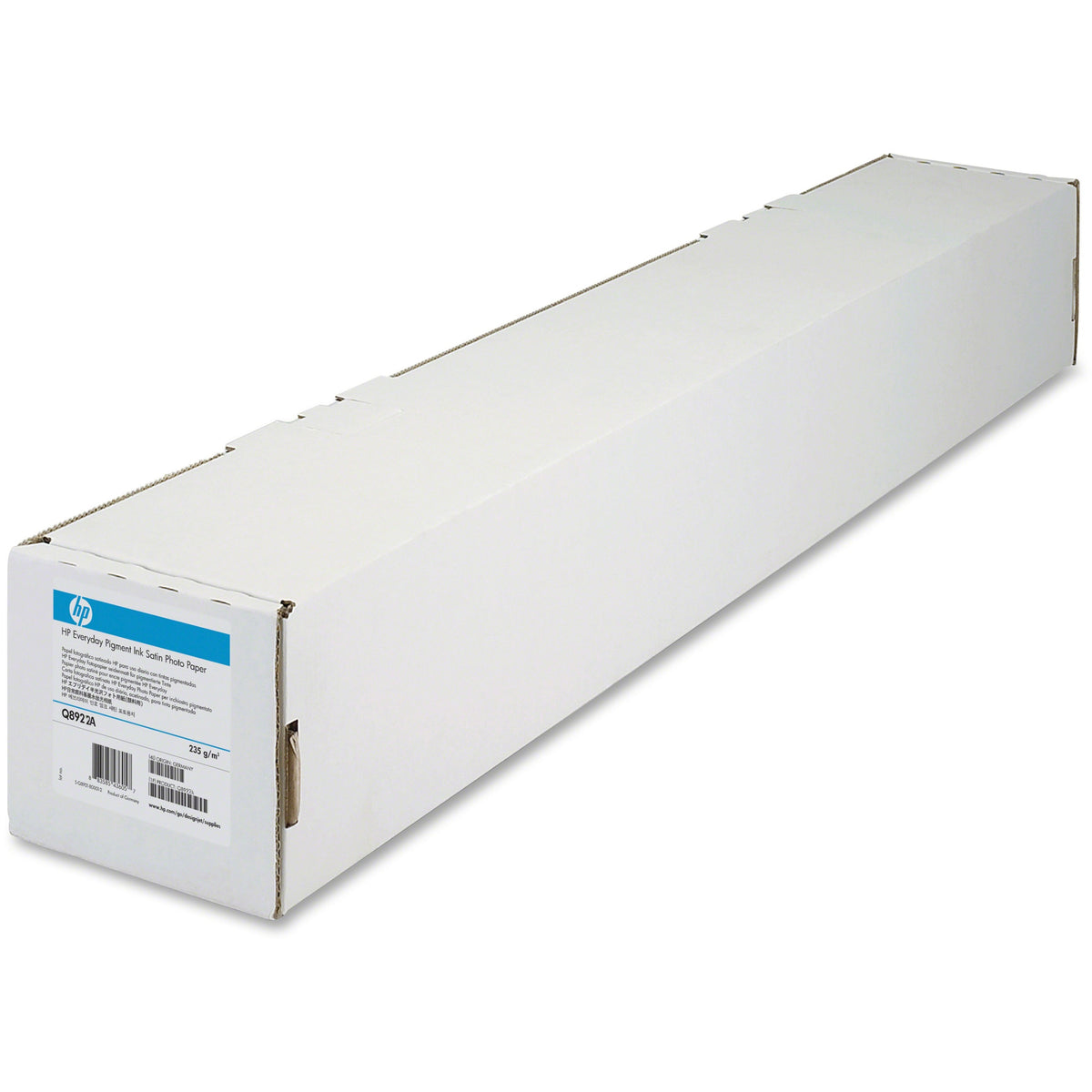 HP Everyday Pigment Ink Photo Paper - 90 Brightness - 96% Opacity - 42" x 100 ft - Satin - White - 1 Each