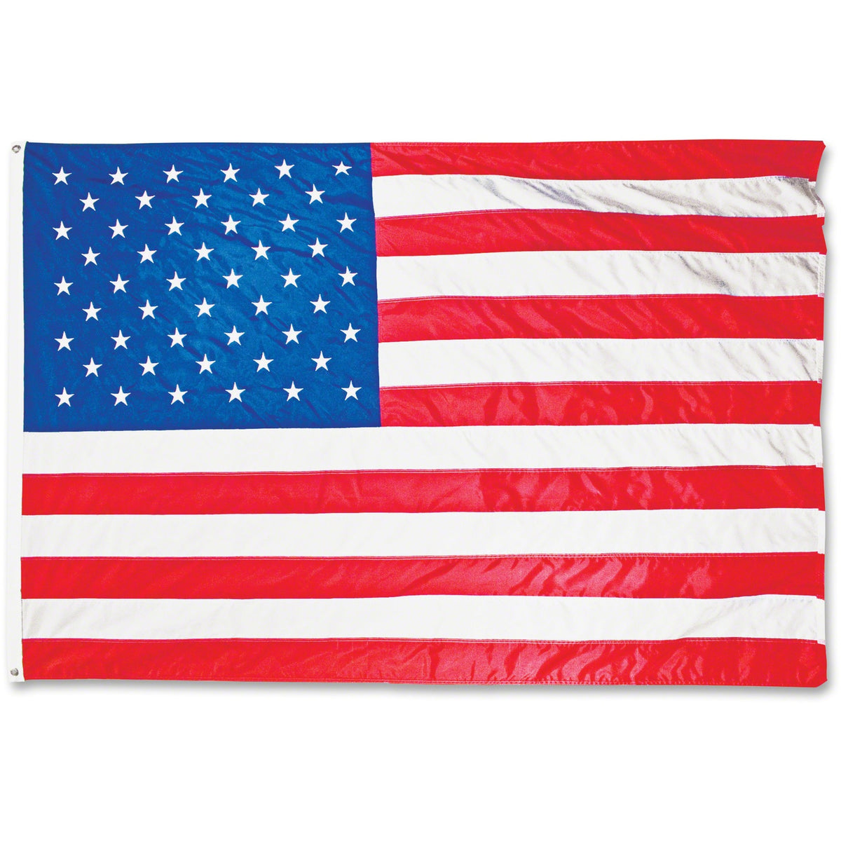 Advantus Heavyweight Nylon Outdoor U.S. Flag - United States - 96" Length x 60" Width - Heavyweight, Grommet, Durable -