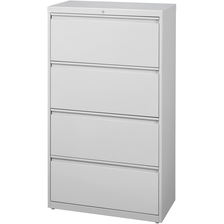 Lorell Fortress Series Lateral File - 36" Width x 18.6" Depth x 52.5" Height - 4 x Drawer(s) for File - Legal, Letter, A