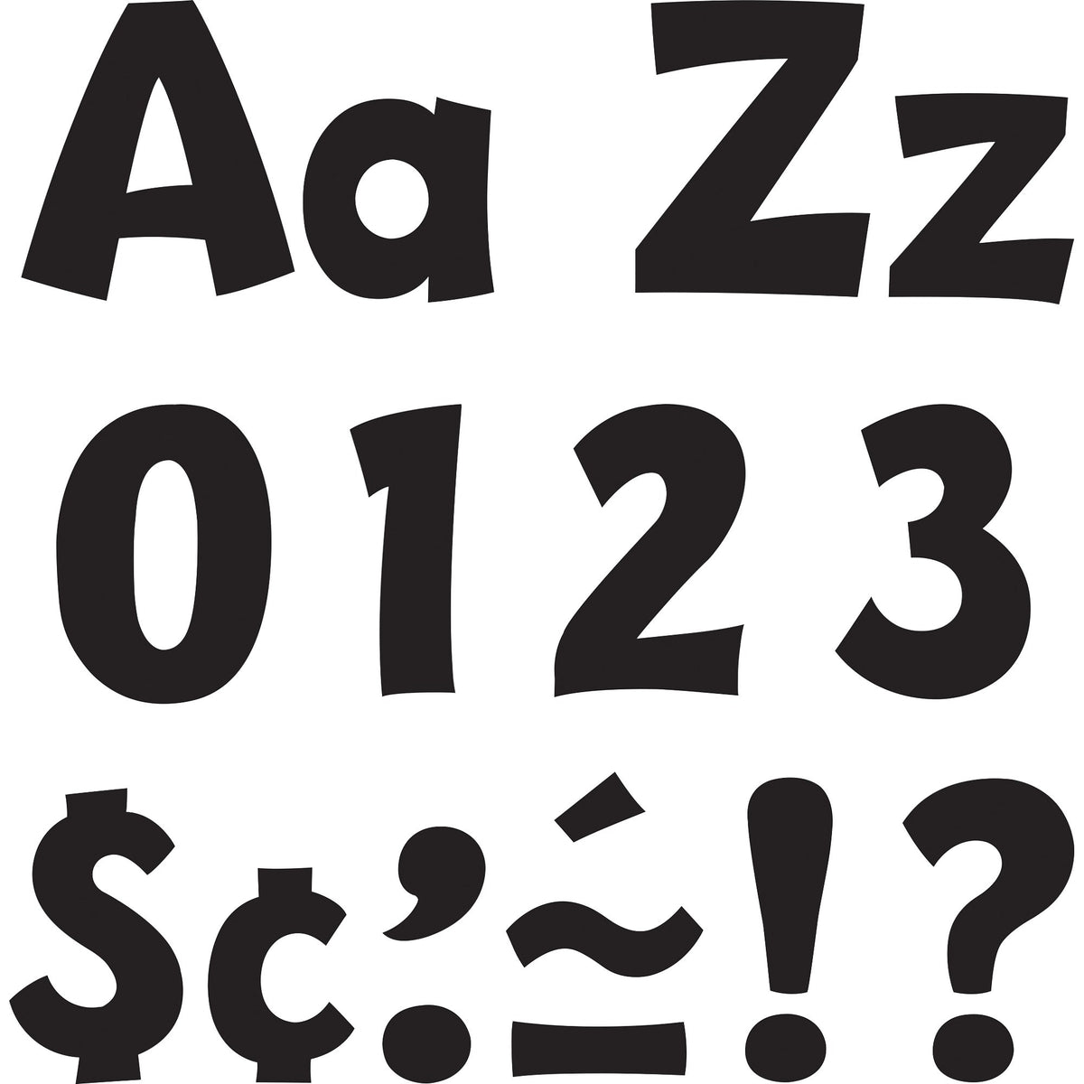 Trend 4" Ready Letter Playful Combo Pack - 3 / Pack