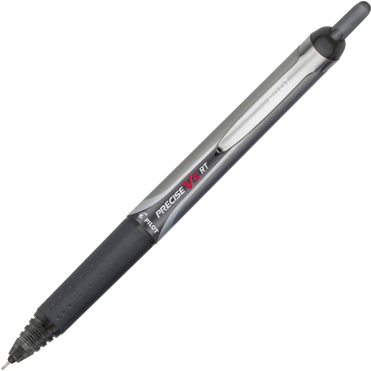 Pilot Precise V5 RT Extra-Fine Premium Retractable Rolling Ball Pens - Bar-coded - 0.5 mm Extra Fine Needle Pen Point -
