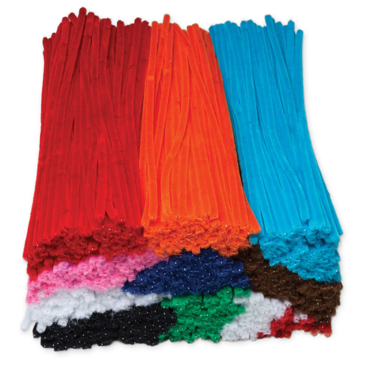 Creativity Street Jumbo Chenille Pipe Cleaner Stems - Craft, Classroom Activities - 1000 Piece(s) - 12" Height x 0.2" Di
