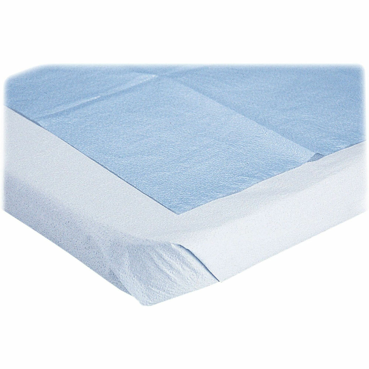 Medline Disposable All-Tissue Drape Sheets - 40" Width x 72" Length - White - Tissue - 50 / Box