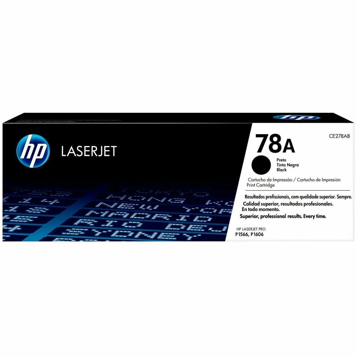 HP 78A Original Laser Toner Cartridge - Single Pack - Black - 1 Each - 2100 Pages