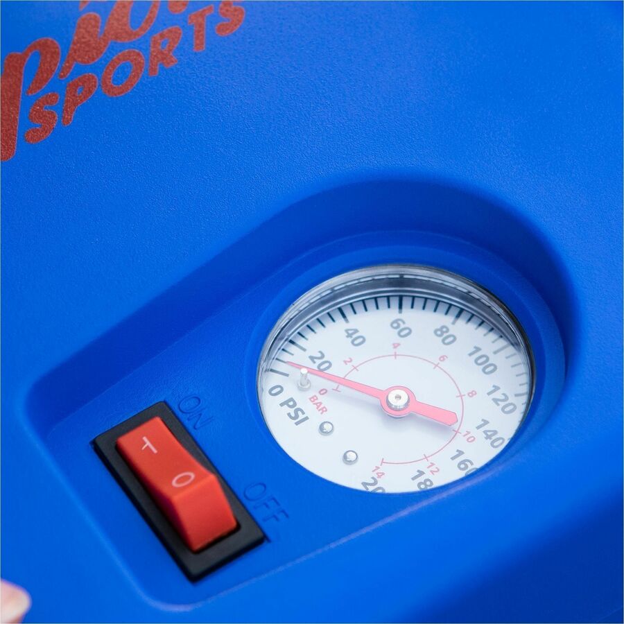 Champion Sports Deluxe Electric Inflating Pump - Blue