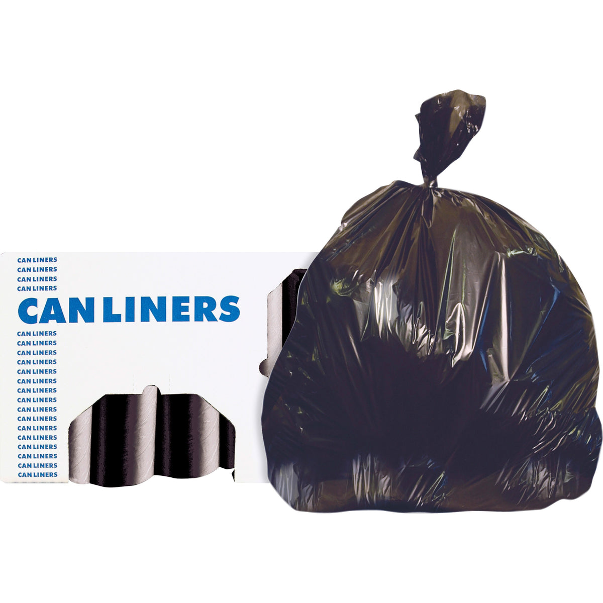 Heritage AccuFit RePrime Can Liners - 44 gal/55 lb Capacity - 50" Length x 37" Width x 0.90 mil (23 Micron) Thickness -