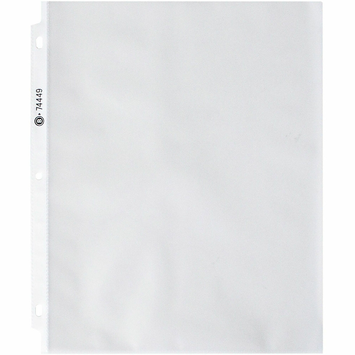 Business Source Nonglare Top-loading Sheet Protectors - 11" Height x 9" Width x 3.3 mil Thickness - For Letter 8 1/2" x