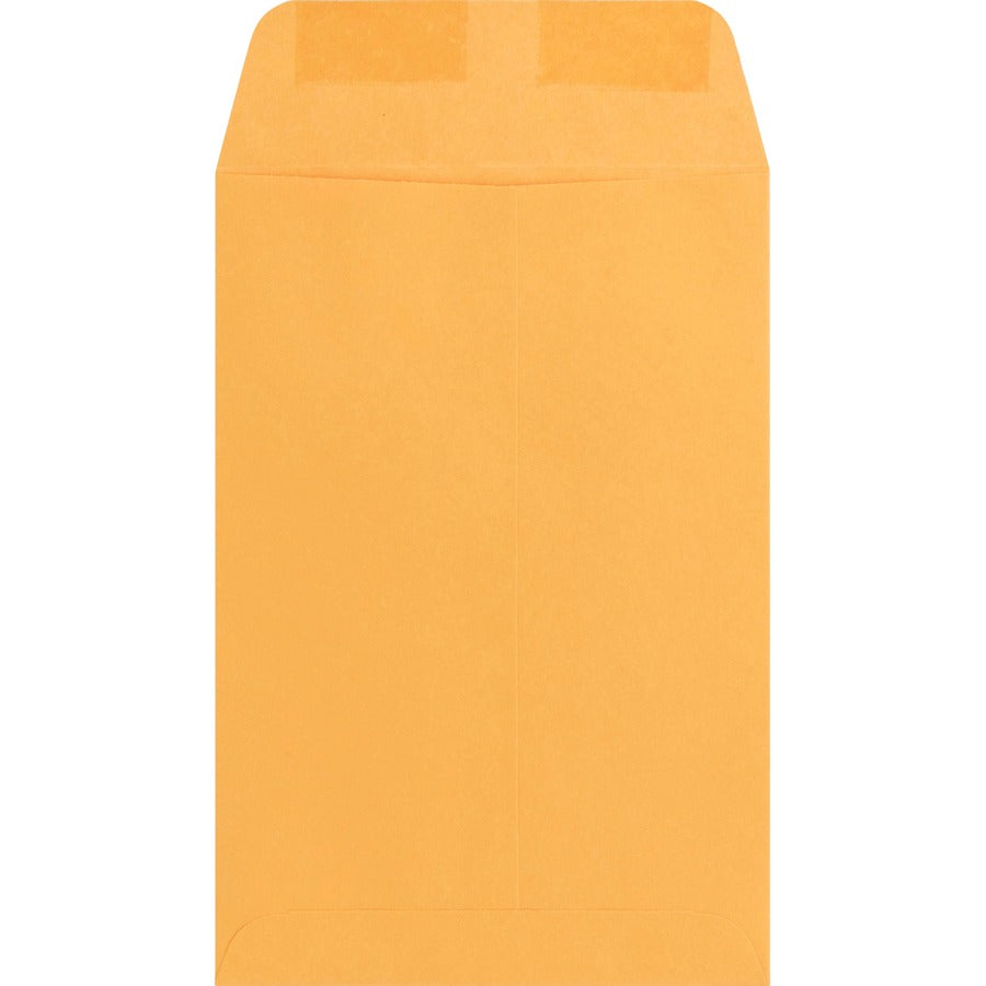 Business Source Durable Kraft Catalog Envelopes - Catalog - 6" Width x 9" Length - 24 lb - Gummed - Kraft - Kraft - 500