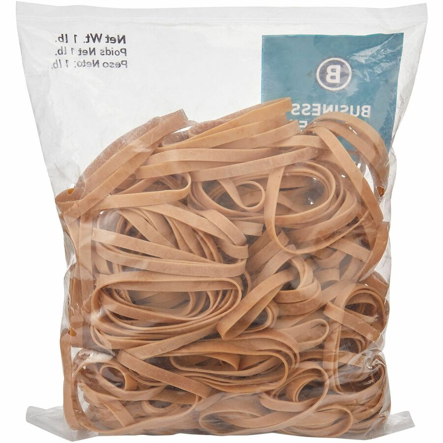 Business Source Quality Rubber Bands - Size: #64 - 3.3" Length x 0.3" Width - Sustainable - Rubber - Crepe - 320 / Pack
