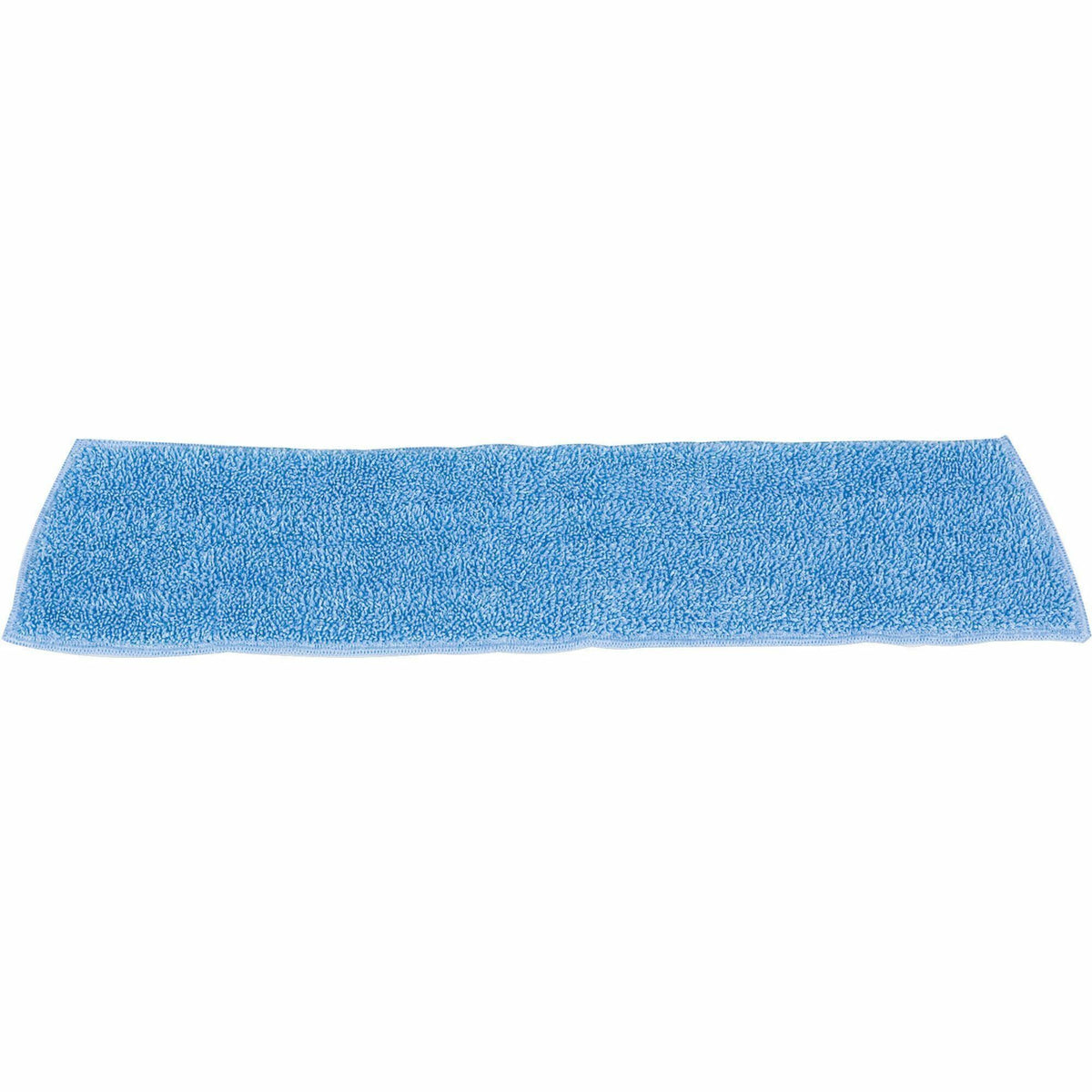 Rubbermaid Commercial Standard Microfiber Damp Mop - 5" Width x 18" Length - MicroFiber - Blue - 1 Each