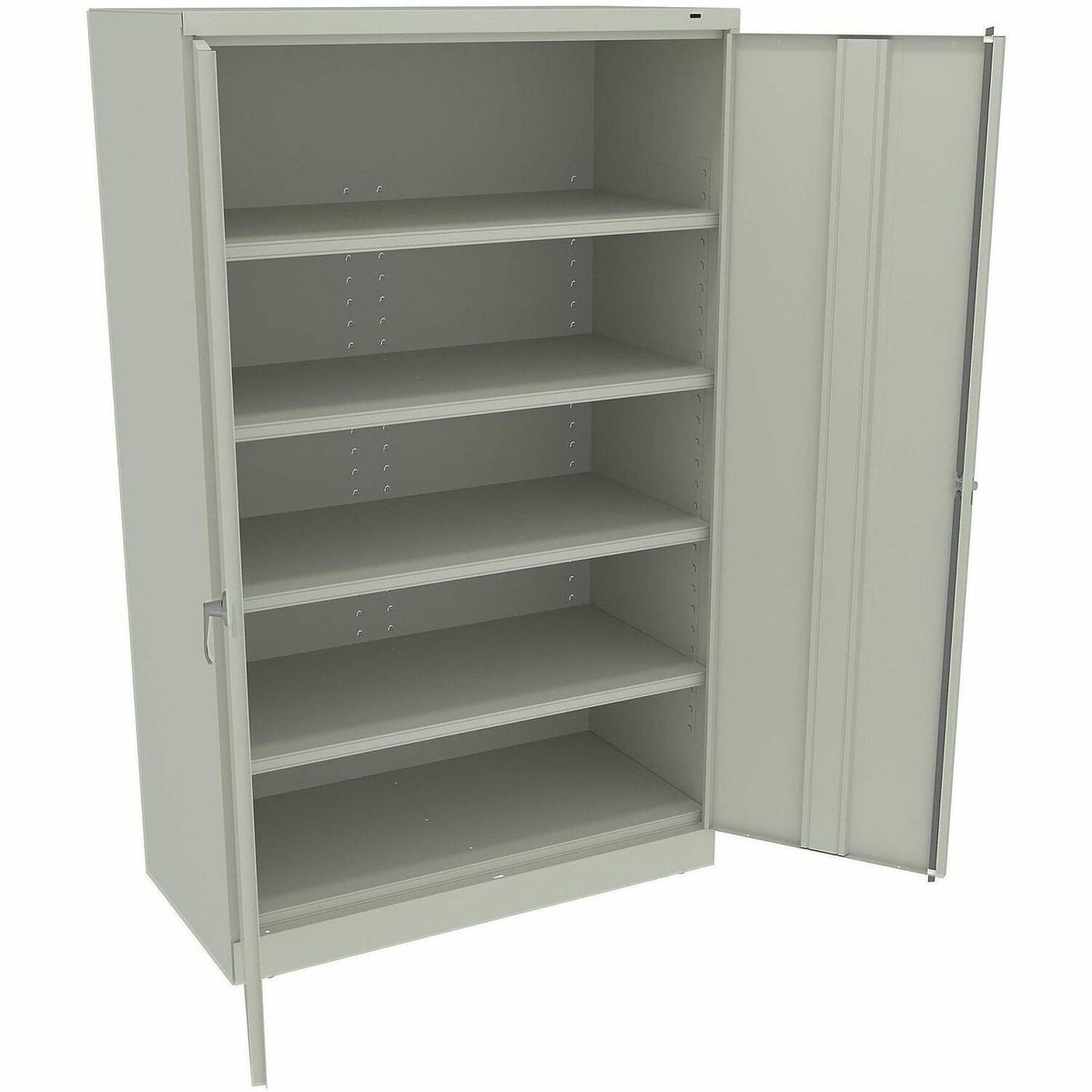 Tennsco Jumbo Storage Cabinet - 48" Width x 24" Depth x 78" Height - 5 x Shelf(ves) - 2 x Door(s) - 2000 lb Load Capacit