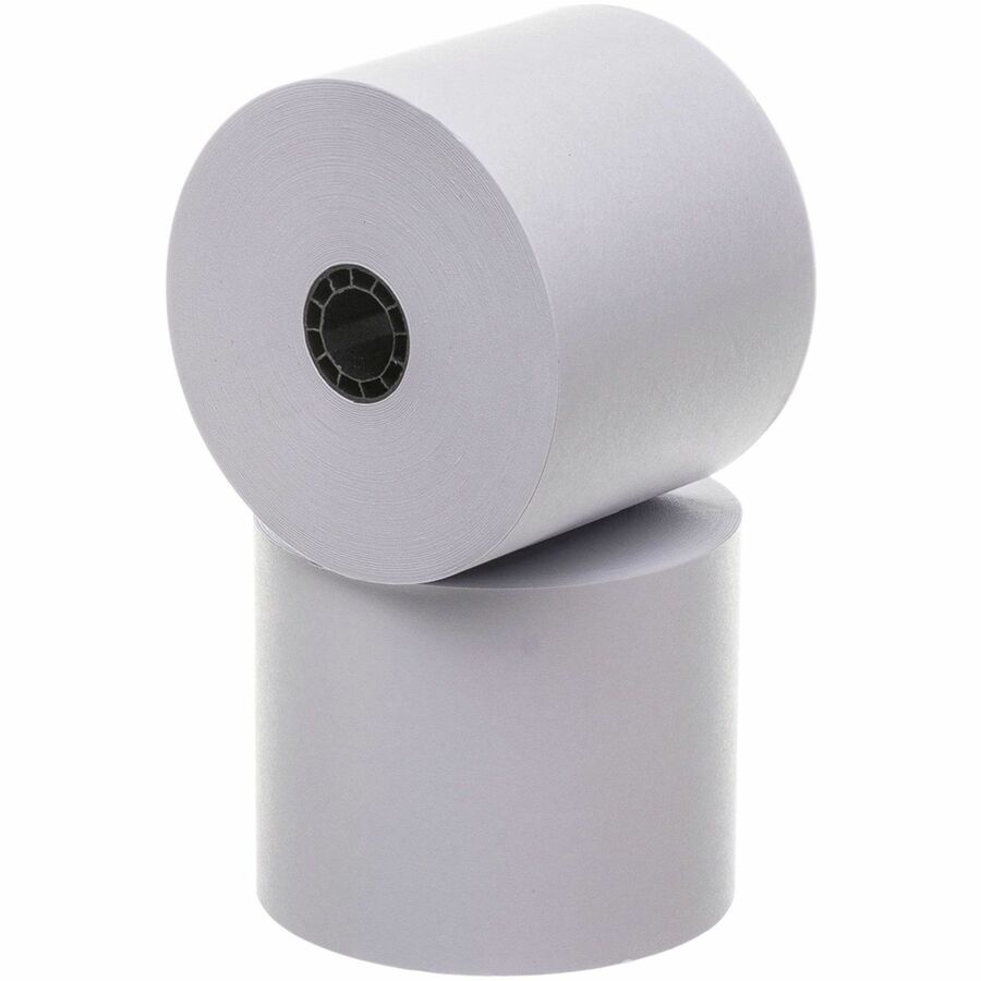 Business Source Single-ply 150' Machine Paper Rolls - 2 1/4" x 150 ft - 13.80 lb Basis Weight - Sustainable Forestry Ini