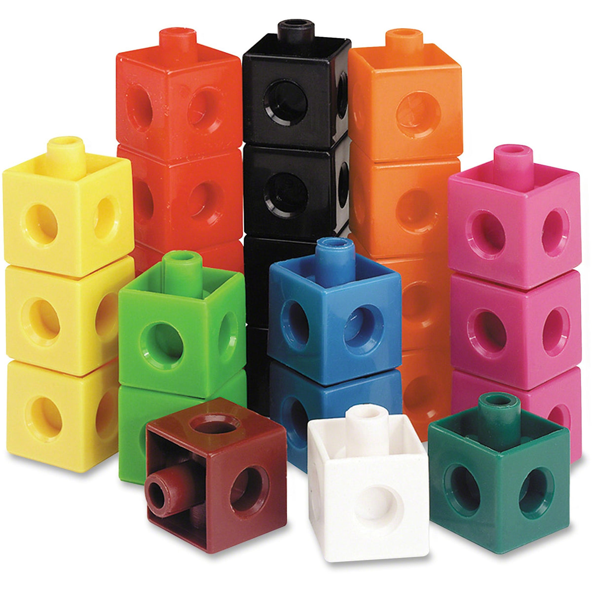 Learning Resources Snap Cubes Set of 100 - Building Blocks - 5+ - 100 Pieces