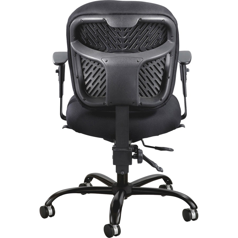 Safco Task Chair Adjustable T-Pad Arm Kit - Black - 2 / Pair