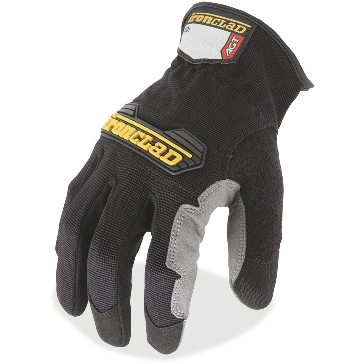 Ironclad WorkForce All-purpose Gloves - X-Large Size - Black, Gray - Impact Resistant, Abrasion Resistant, Durable, Rein