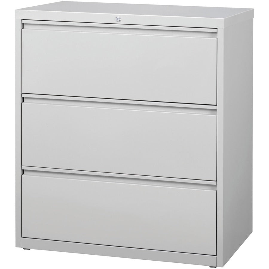 Lorell Fortress Series Lateral File - 36" Width x 18.6" Depth x 40.3" Height - 3 x Drawer(s) for File - Letter, Legal, A