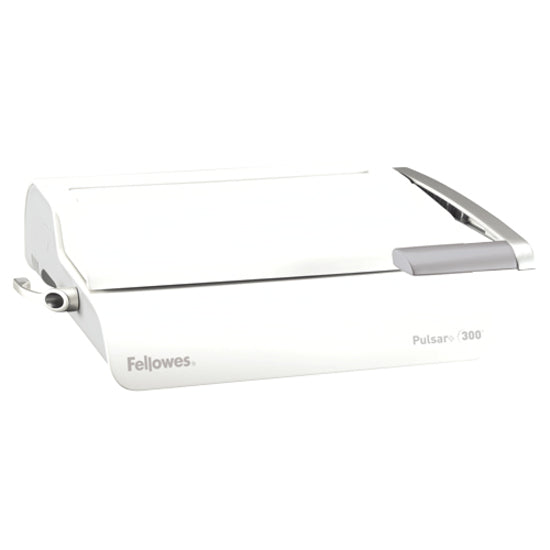 Fellowes Pulsar+ 300 Comb Binding Machine w/Starter Kit - CombBind - 300 Sheet(s) Bind - 20 Punch - Letter - 5.1" Height