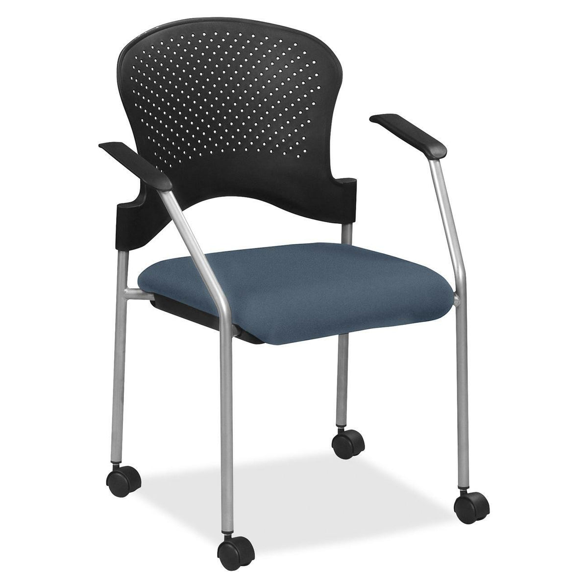 Eurotech breeze FS8270 Stacking Chair - Chesapeake Seat Color - Fabric Seat Material - Chesapeake Back Color - Gray Fram