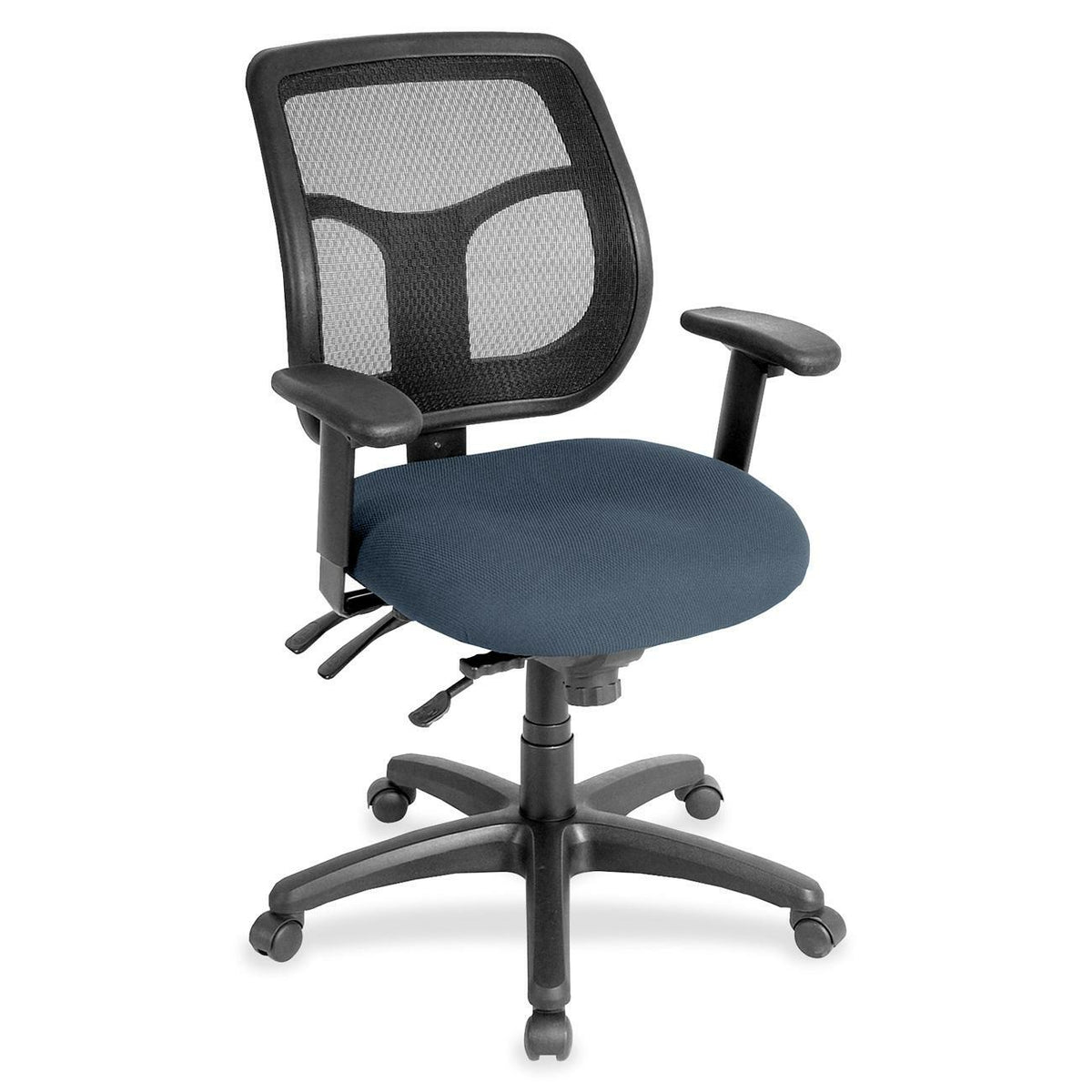 Eurotech Apollo Task Chair - Chesapeake Seat Color - Fabric Seat Material - Chesapeake Back Color - 5-star Base - Shire