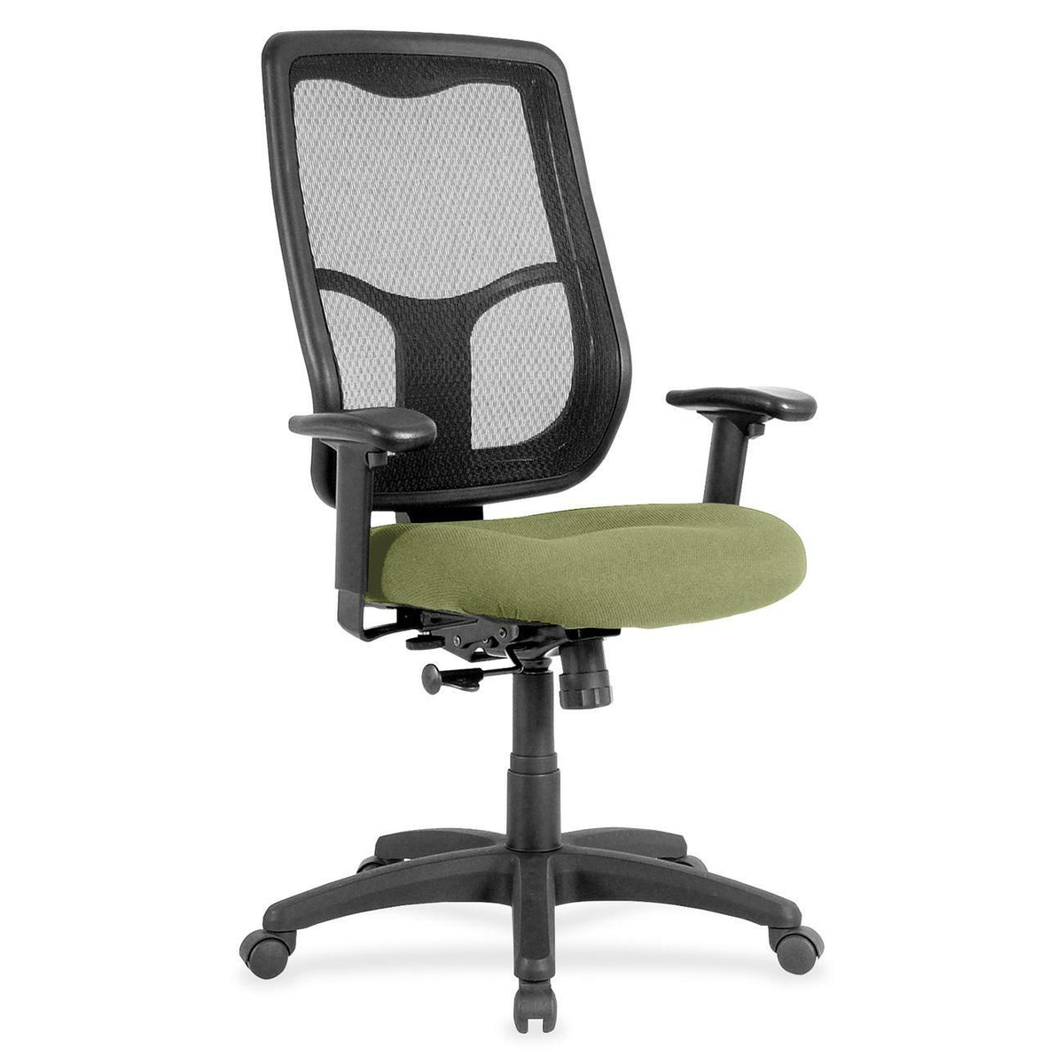 Eurotech Apollo MTHB94 Executive Chair - Cress Seat Color - Fabric Seat Material - 5-star Base - Fuse Cress - 1 Each