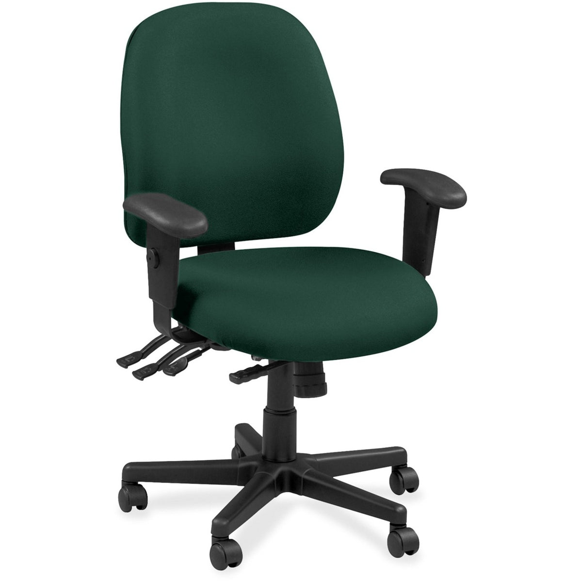 Eurotech 4x4 49802A Task Chair - Forest Seat Color - Leather Seat Material - Forest Back Color - Leather Back Material -