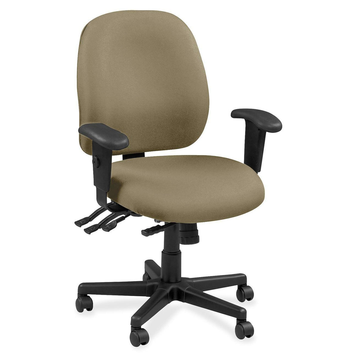 Eurotech 4x4 49802A Task Chair - Latte Seat Color - Leather Seat Material - Latte Back Color - Leather Back Material - 5