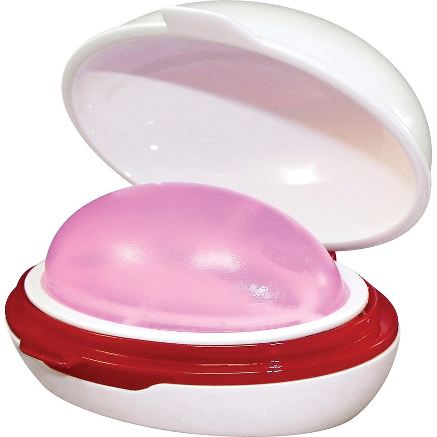 LEE Sortkwik Non-greasy Fingertip Moistener - Pink - Non-toxic, Non-slip, Odorless, Stainingless, Greaseless, Eco-friend