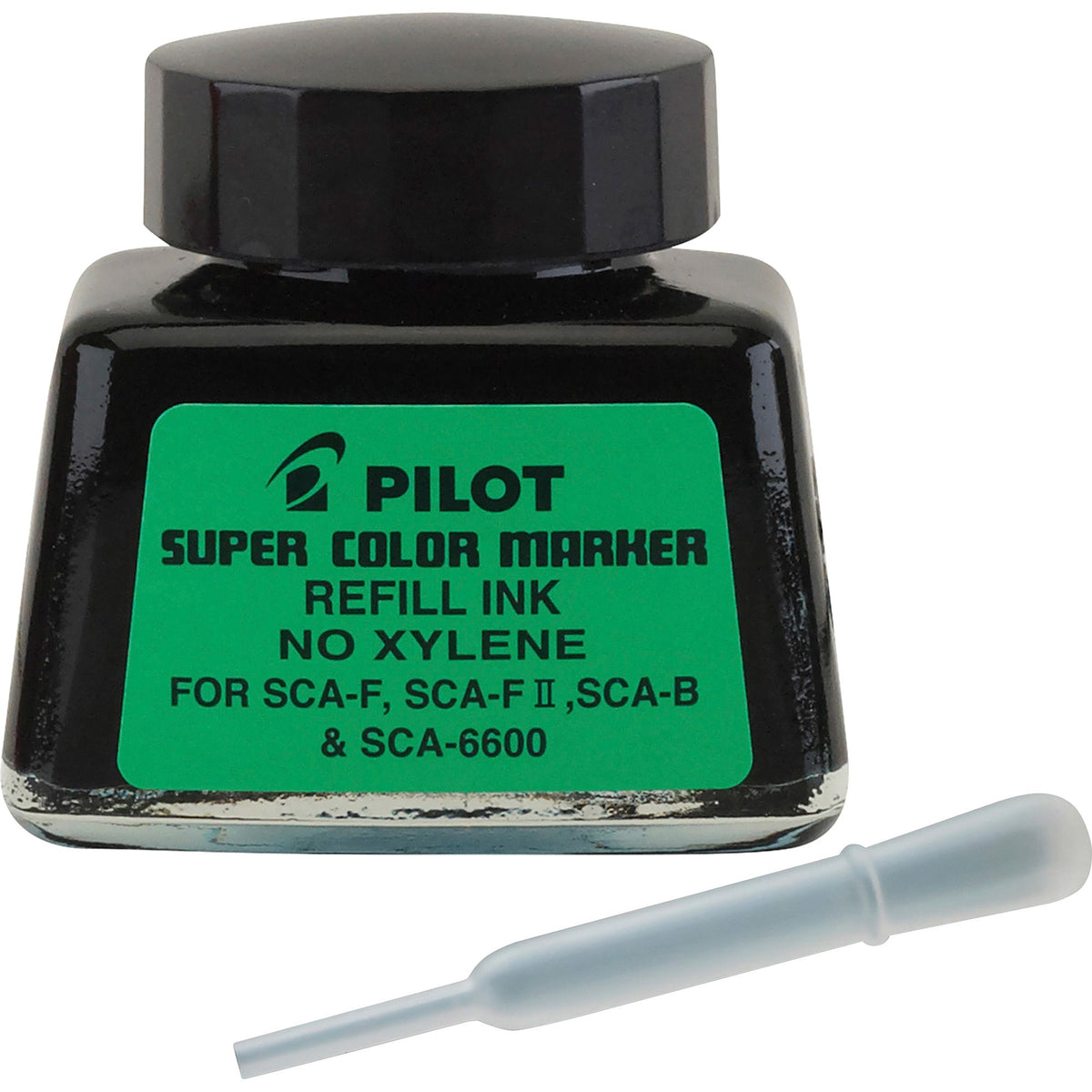 Pilot Super Color Marker Refill Ink - Black 1 fl oz Ink - Quick-drying Ink, Water Proof, Low Odor, Xylene-free, Eco-frie
