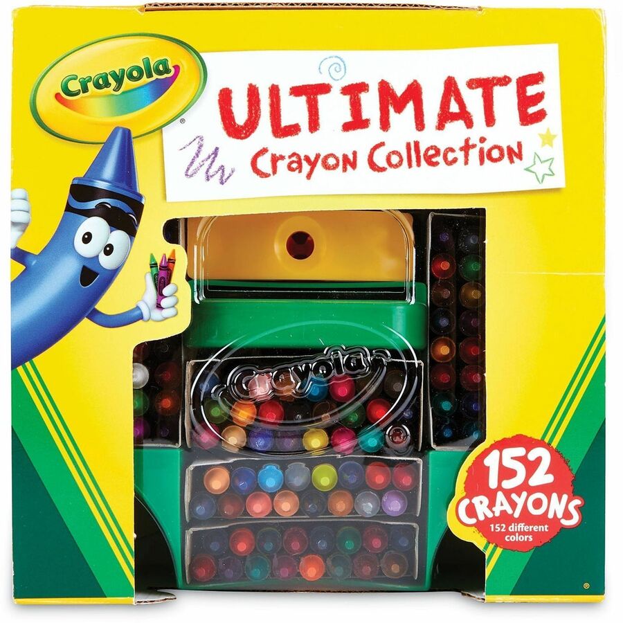 Crayola Ultimate 152 Crayon Collection - Assorted - 1 Each