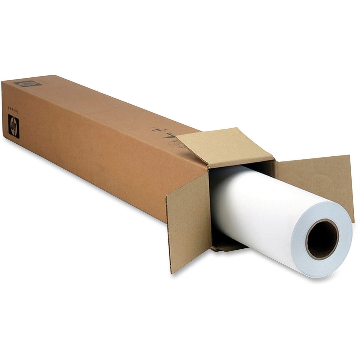 HP Universal Gloss Photo Paper - 89 Brightness - 95% Opacity - 35 63/64" x 100 1/16 ft - Glossy - White - 1 Roll