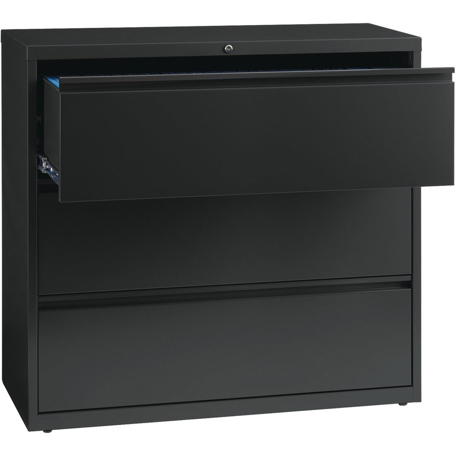 Lorell Fortress Series Lateral File - 42" Width x 18.8" Depth x 40.1" Height - 3 x Drawer(s) for File - A4, Legal, Lette
